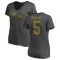 Women's Brett Hundley One Color T-Shirt - Ash