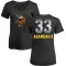 Women's Brian Asamoah II Midnight Mascot T-Shirt - Black