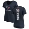 Women's Brian Cushing Backer Slim Fit T-Shirt - Navy