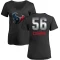 Women's Brian Cushing Midnight Mascot T-Shirt - Black