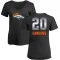 Women's Brian Dawkins Midnight Mascot T-Shirt - Black