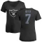 Women's Brian Hoyer Name & Number Slim Fit T-Shirt - Black