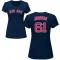 Women's Brian Johnson Name & Number T-Shirt - Navy