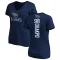 Women's Brian Orakpo Backer Slim Fit T-Shirt - Navy