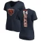 Women's Brian Urlacher Backer Slim Fit T-Shirt - Navy