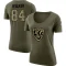 Women's Brian Walker Legend Salute to Service Scoop Neck T-Shirt - Olive