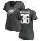 Women's Brian Westbrook One Color T-Shirt - Ash