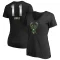 Women's Brook Lopez Midnight Mascot T-Shirt - Black