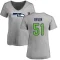 Women's Bruce Irvin Name & Number Slim Fit T-Shirt - Ash