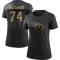 Women's Bruce Matthews 2020 Salute To Service Performance T-Shirt - Black