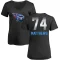 Women's Bruce Matthews Midnight Mascot T-Shirt - Black