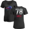 Women's Bruce Smith Midnight Mascot T-Shirt - Black