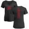 Women's Bryan Bickell One Color Backer T-Shirt - Black