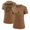 Women's Bryce Baringer Legend 2023 Salute To Service Performance T-Shirt - Brown