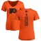 Women's Bryce Brodzinski One Color Backer T-Shirt - Orange