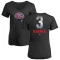 Women's Bryce Harper Midnight Mascot V-Neck T-Shirt - Black