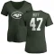 Women's Bryce Huff Name & Number Slim Fit T-Shirt - Green