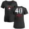 Women's Bryce Jarvis Midnight Mascot V-Neck T-Shirt - Black