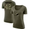 Women's Bryce Thompson Legend Salute to Service Scoop Neck T-Shirt - Olive