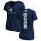 Women's Brycen Hopkins Backer Slim Fit T-Shirt - Navy