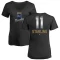 Women's Bubba Starling Midnight Mascot V-Neck T-Shirt - Black