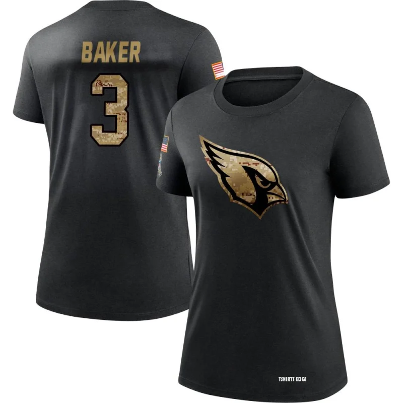 Women's Budda Baker 2020 Salute To Service Performance T-Shirt - Black -  Tshirtsedge