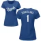 Women's Buddy Biancalana Name & Number T-Shirt - Royal