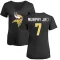 Women's Byron Murphy Jr. Name & Number Slim Fit T-Shirt - Black