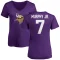 Women's Byron Murphy Jr. Name & Number Slim Fit T-Shirt - Purple