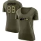 Women's Cade Johnson Legend Salute to Service Scoop Neck T-Shirt - Olive