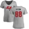 Women's Cade Otton Name & Number Slim Fit T-Shirt - Ash