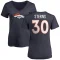 Women's Caden Sterns Name & Number Slim Fit T-Shirt - Navy