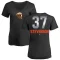 Women's Cal Stevenson Midnight Mascot V-Neck T-Shirt - Black