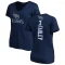 Women's Caleb Farley Backer Slim Fit T-Shirt - Navy