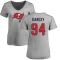 Women's Calijah Kancey Name & Number Slim Fit T-Shirt - Ash