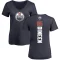 Women's Cam Dineen Backer Slim Fit V-Neck T-Shirt - Navy