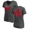 Women's Cam Jones One Color T-Shirt - Ash