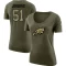 Women's Cam Jurgens Legend Salute to Service Scoop Neck T-Shirt - Olive