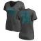 Women's Cam Robinson One Color T-Shirt - Ash