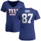 Women's Cam Sims Name & Number Slim Fit T-Shirt - Royal