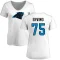 Women's Cameron Erving Name & Number Slim Fit T-Shirt - White