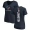 Women's Cameron Johnston Backer Slim Fit T-Shirt - Navy