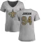 Women's Cameron Jordan Name & Number Slim Fit T-Shirt - Ash