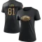 Women's Cameron Latu 2020 Salute To Service Performance T-Shirt - Black