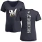 Women's Cameron Robinson Backer Slim Fit T-Shirt - Navy