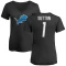 Women's Cameron Sutton Name & Number Slim Fit T-Shirt - Black