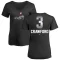 Women's Carl Crawford Midnight Mascot V-Neck T-Shirt - Black