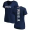 Women's Carl Davis Jr. Backer Slim Fit T-Shirt - Navy