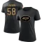 Women's Carl Lawson 2020 Salute To Service Performance T-Shirt - Black