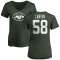 Women's Carl Lawson Name & Number Slim Fit T-Shirt - Green